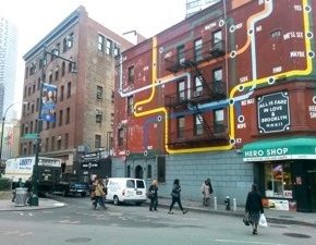 Livingston Street, a corner in Brooklyn, NYC
