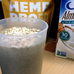 Hemp protein “Drink” you can have anytime of day.